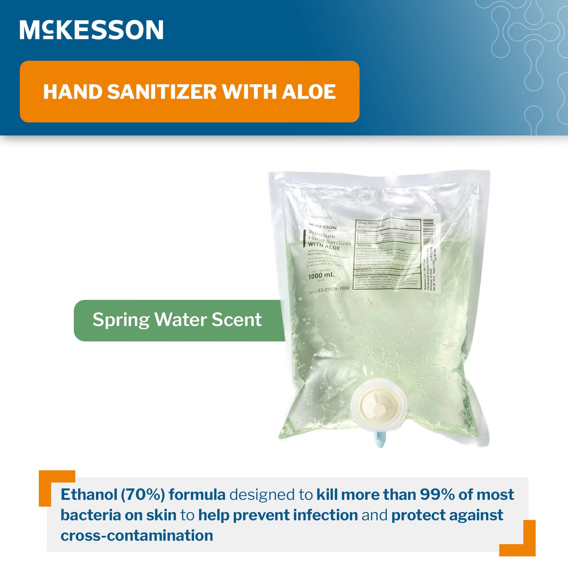 McKesson Gel Hand Sanitizer with Aloe