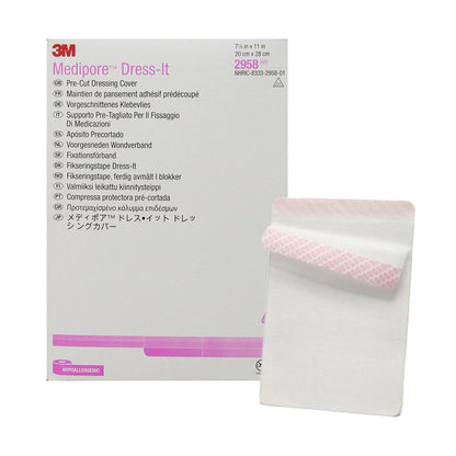 3M™ Medipore™ Cloth Dressing Retention Tape, White