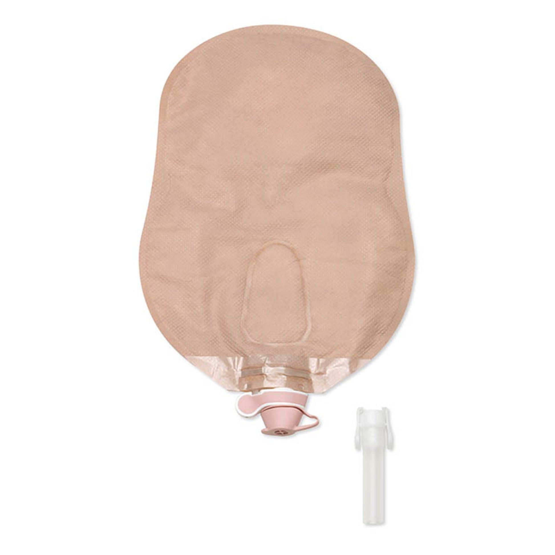 Premier Urostomy Pouch One-Piece System Length Flat, Pre-Cut 1-3/4 Inch Stoma Drainable