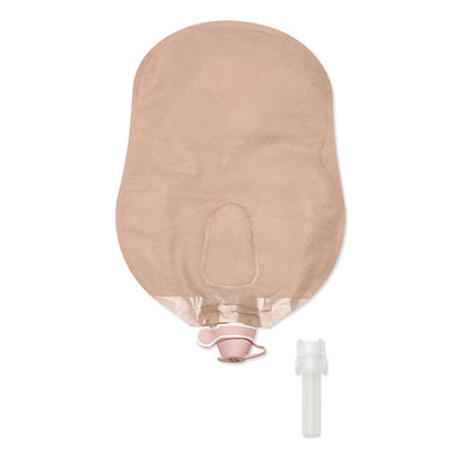 Premier Urostomy Pouch One-Piece System Length Flat, Pre-Cut 1-3/4 Inch Stoma Drainable