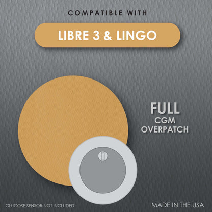 CoverGuard Sensor Overpatch Tan For FreeStyle Libre 3 Sensor