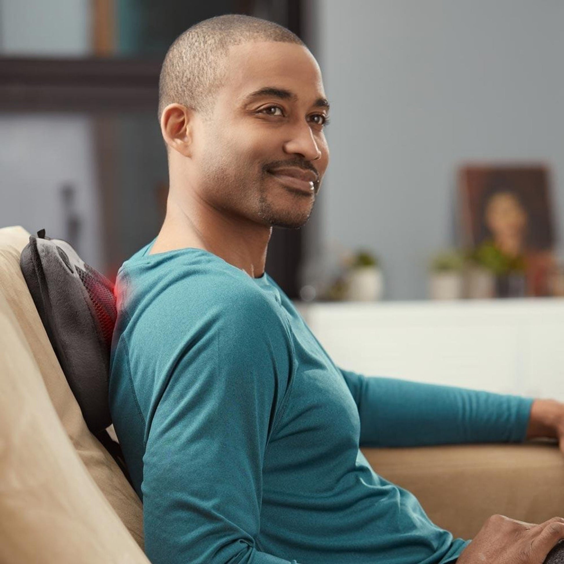 Homedics Cordless Shiatsu Massage Pillow with Heat