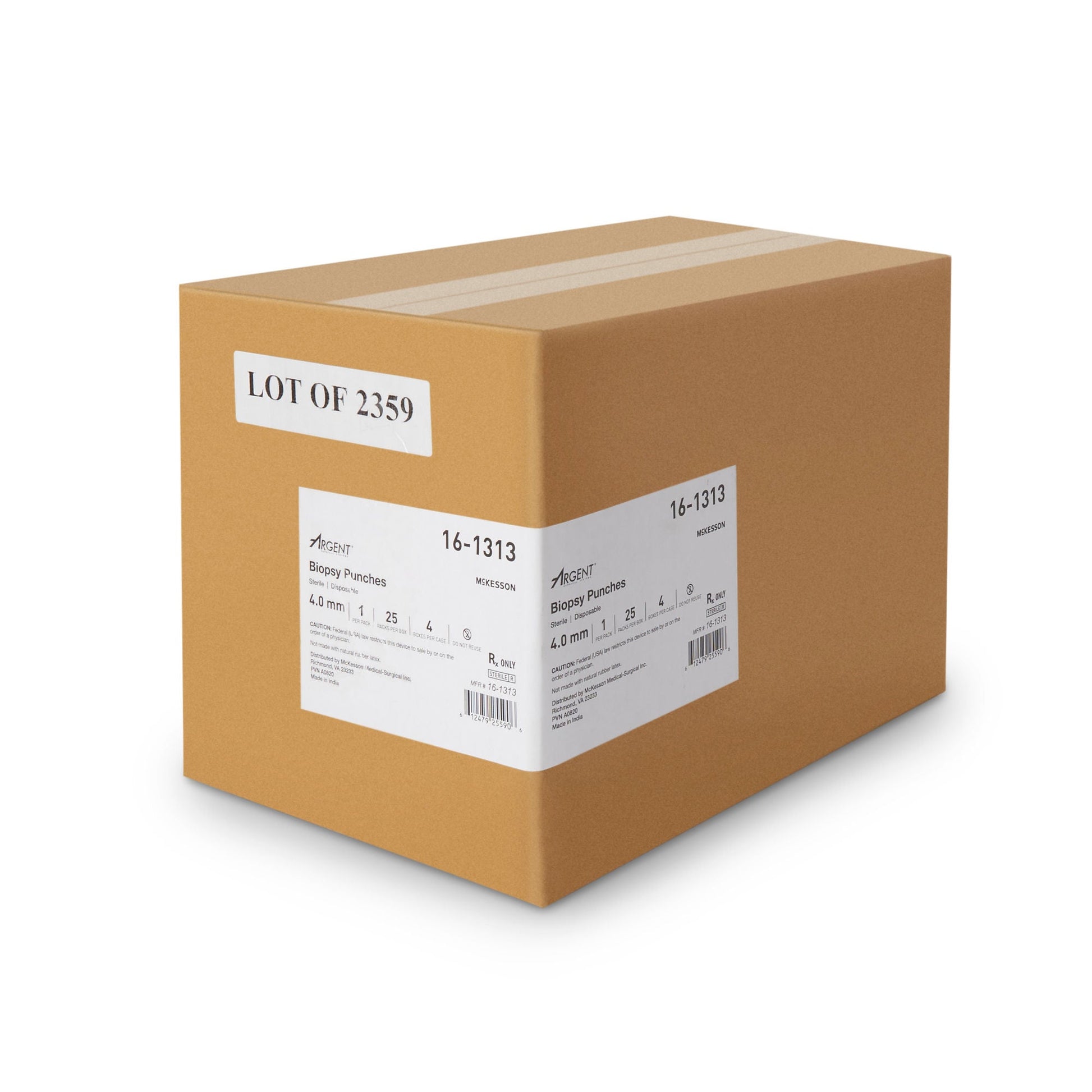 McKesson Argent™ Disposable Biopsy Punches, 4.0 mm – Case of 100 - view 7