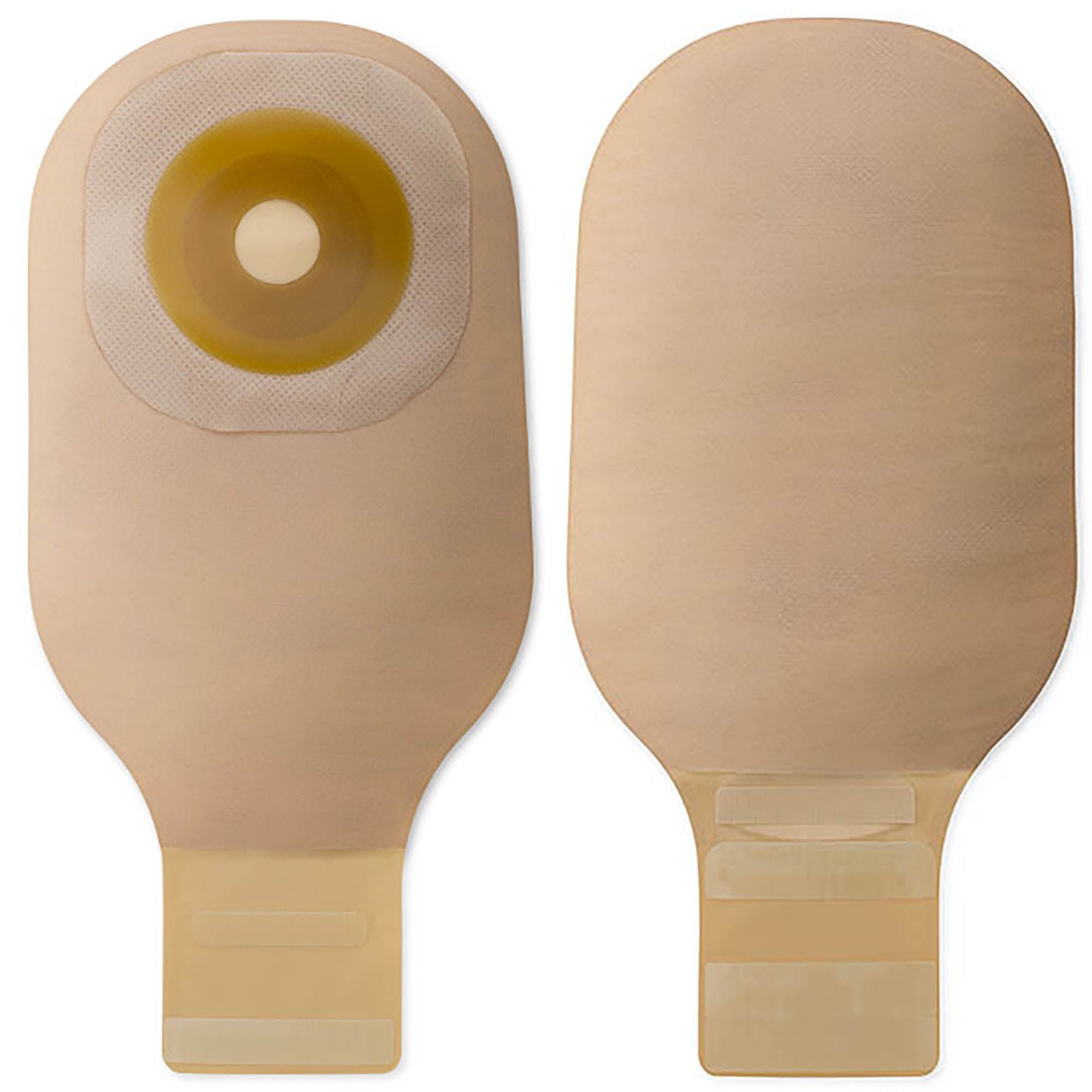 Premier™ Flextend™ One-Piece Beige Colostomy Pouch, Cut to Fit Stomas up to