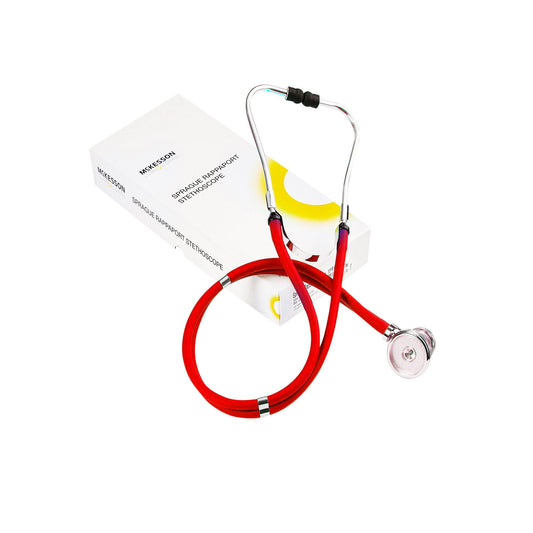 McKesson LUMEON Sprague Rappaport Stethoscope Double Lumen Red 641RGM