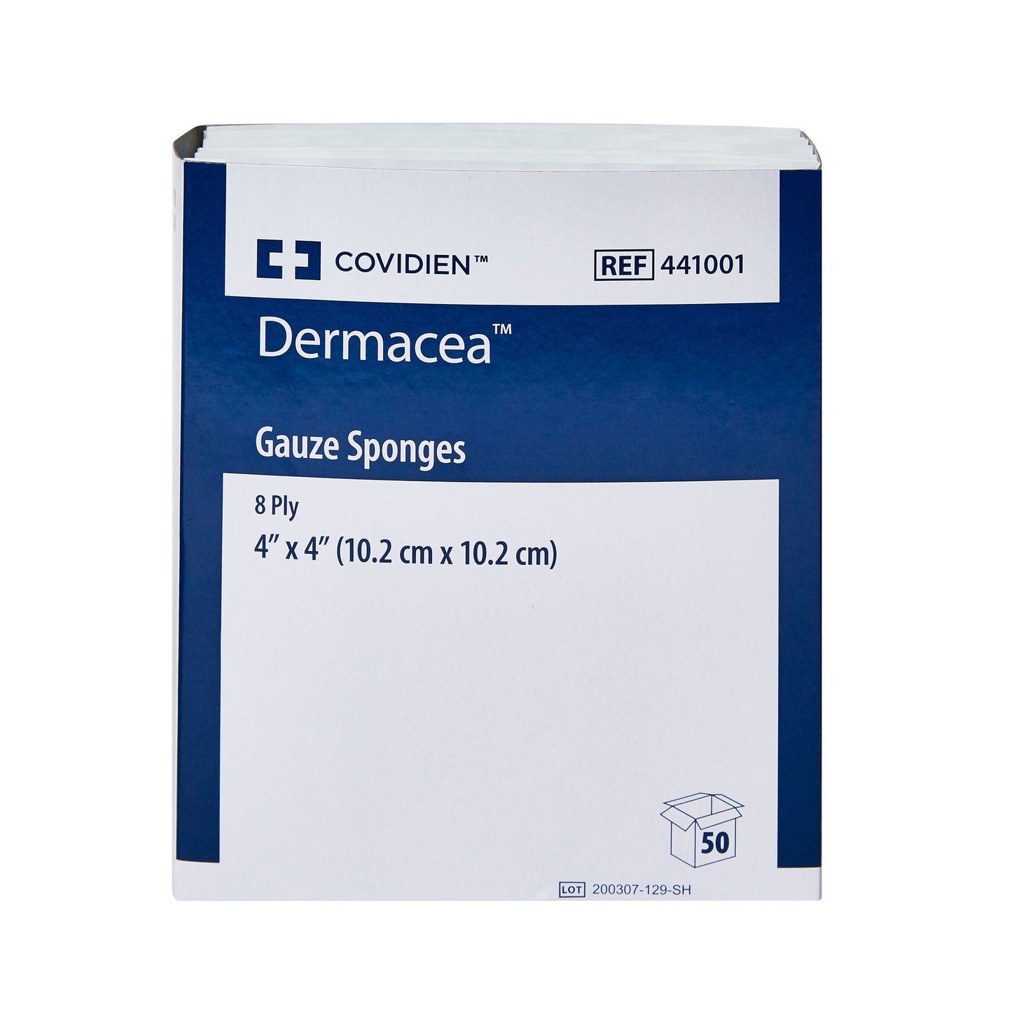 Dermacea™ Sterile Gauze Sponge, Eight-Ply