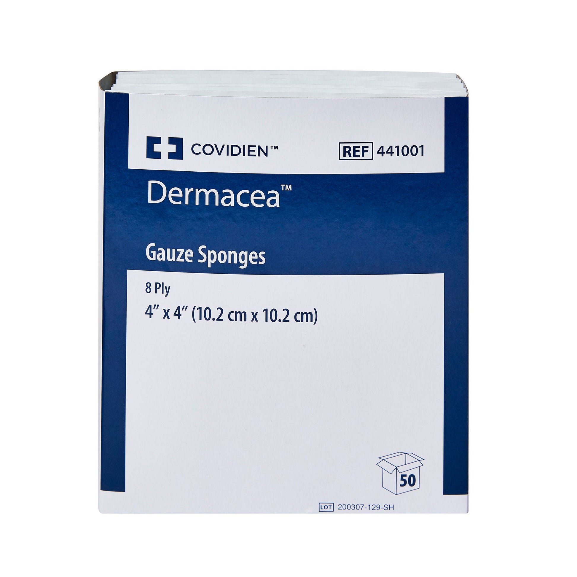 Dermacea™ Sterile Gauze Sponge, Eight-Ply