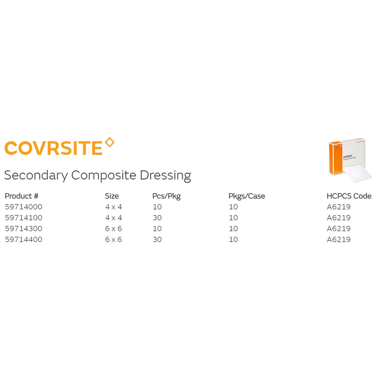 Covrsite Composite Dressing