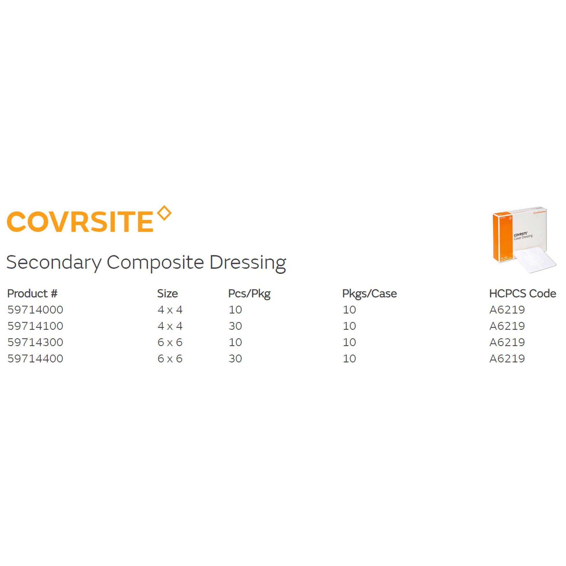 Covrsite Composite Dressing