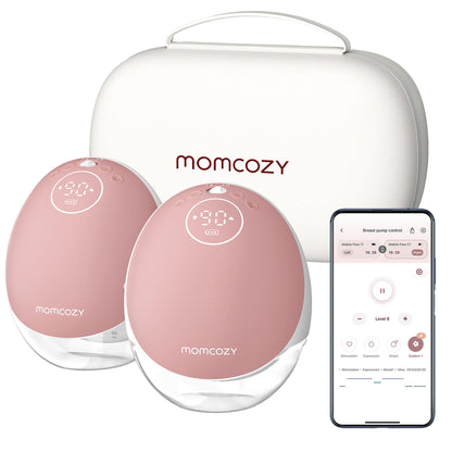 Momcozy Mobile Flow M9 Hands Free Double Electric Breast Pump