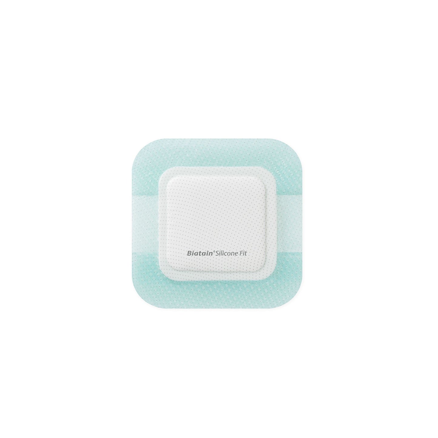 Biatain Silicone Fit Silicone Foam Dressing With Border Film Backing Silicone Adhesive Square