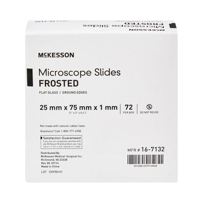 McKesson Frosted Microscope Slide