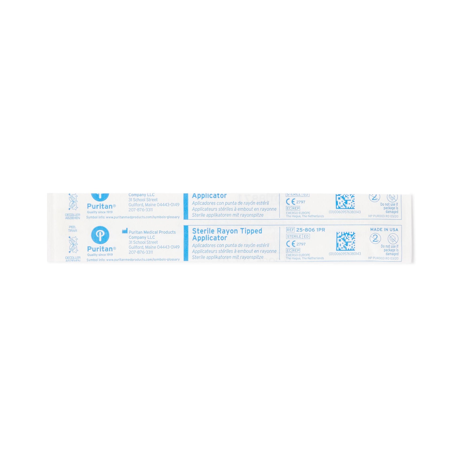 Puritan® Specimen Collection Swab, 6-Inch Length