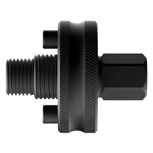 Milwaukee Hole Enlargement Thread Adapter for QUIK-LOK Arbors 49-56-7576 | Forged Steel