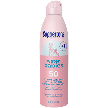 Coppertone® Water Babies Sunscreen Spray, SPF 50