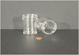 Wide Mouth Jars, PP & PS, 43–120mm Openings — 30 to 1200 mL, 13 Options, Case | Globe Scientific