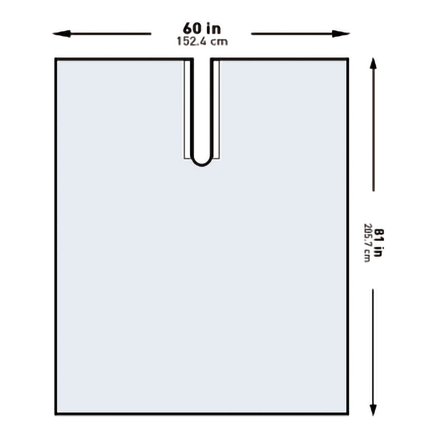 McKesson Sterile Impervious U-Drape