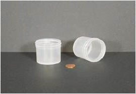 Wide Mouth Jars, PP & PS, 43–120mm Openings — 30 to 1200 mL, 13 Options, Case | Globe Scientific