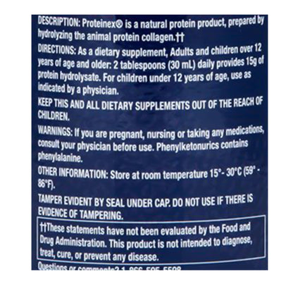 Proteinex® P15 Hydrolyzed Liquid Protein, Bottle