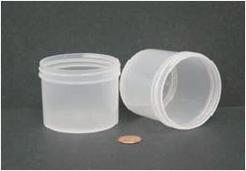 Wide Mouth Jars, PP & PS, 43–120mm Openings — 30 to 1200 mL, 13 Options, Case | Globe Scientific