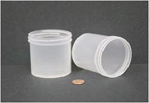 Jar, Wide Mouth, 180mL (6oz), PP, 70mm Opening (Screw Cap Packaged Separately)