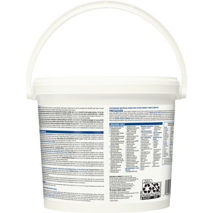 Clorox Healthcare® Bleach Germicidal Wipes, Bucket, .