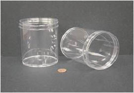 Wide Mouth Jars, PP & PS, 43–120mm Openings — 30 to 1200 mL, 13 Options, Case | Globe Scientific