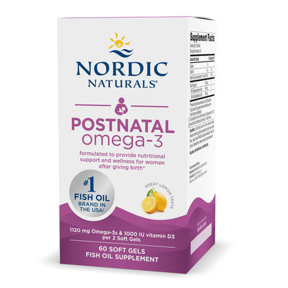 Nordic Naturals® Postnatal Omega-3 DHA / EPA Dietary Supplement
