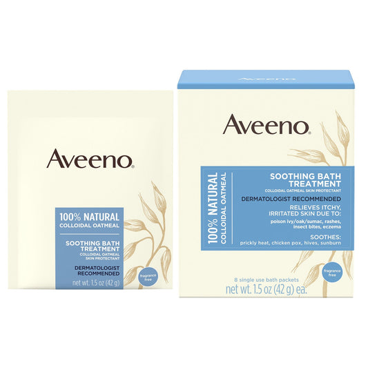 Aveeno® Soothing Bath Treatment Packets Fragrance Free