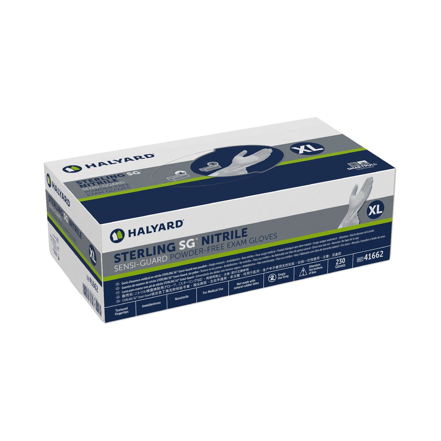 STERLING SG® Nitrile Exam Gloves, Gray - view 2