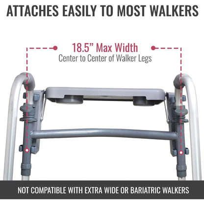 DMI® Folding Walker Tray with Cup Holders