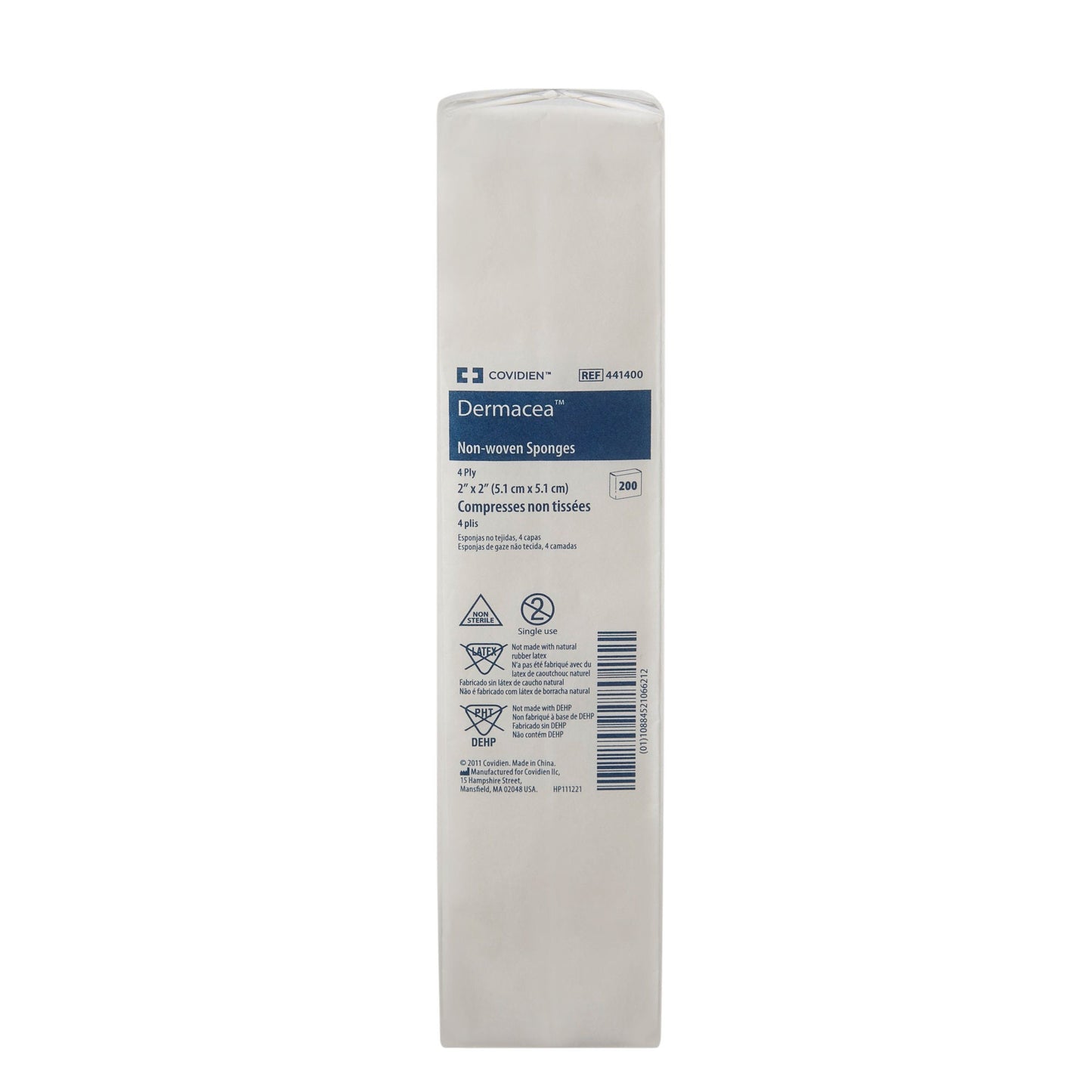 Dermacea™ Nonwoven Sponge, 4-Ply