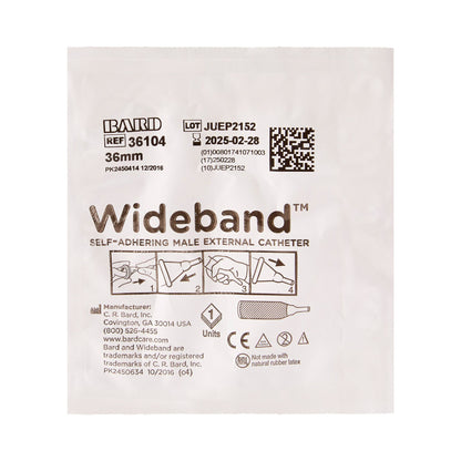 Bard Wide Band® Male External Catheter, Large