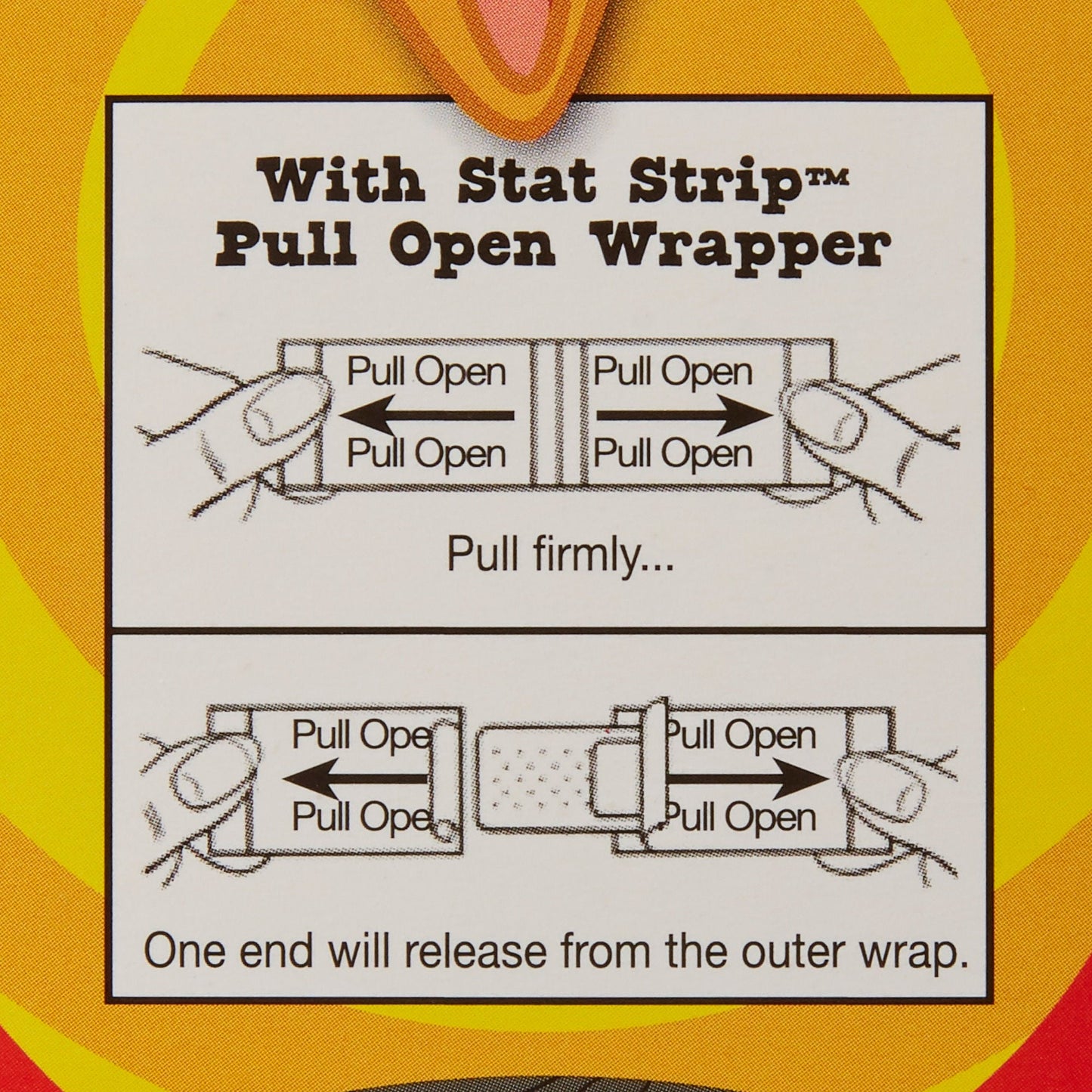Looney Tunes™ Stat Strip® Adhesive Strip, ¾ x