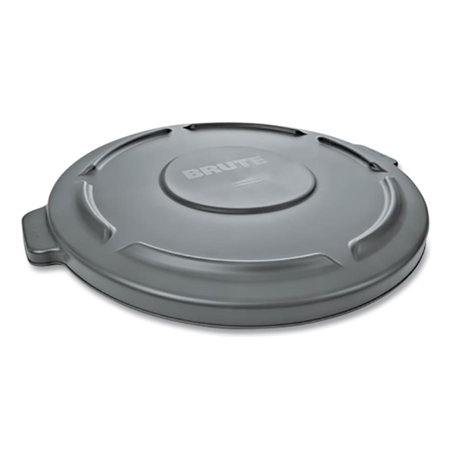 Rubbermaid Commercial BRUTE® Round Container Lid, for 2643 44-gal Waste Containers, 24-1/2 in dia, Gray (FG264560GRAY)