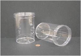 Wide Mouth Jars, PP & PS, 43–120mm Openings — 30 to 1200 mL, 13 Options, Case | Globe Scientific