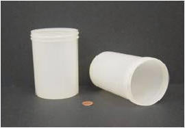 Jar, Wide Mouth, 600mL (20oz), PP, 89mm Opening (Screw Cap Packaged Separately)