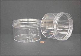 Wide Mouth Jars, PP & PS, 43–120mm Openings — 30 to 1200 mL, 13 Options, Case | Globe Scientific
