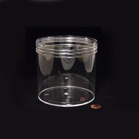 Jar, Wide Mouth, 960mL (32oz), PS, 120mm Opening (Screw Cap Packaged Separately)
