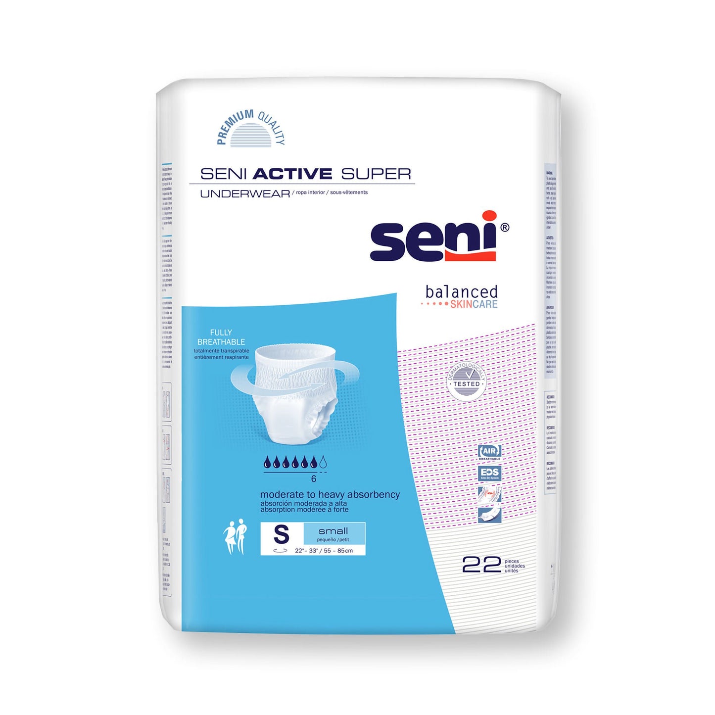 Seni® Active Super Moderate to Heavy Absorbent Underwear