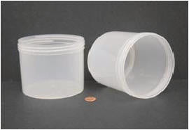 Wide Mouth Jars, PP & PS, 43–120mm Openings — 30 to 1200 mL, 13 Options, Case | Globe Scientific