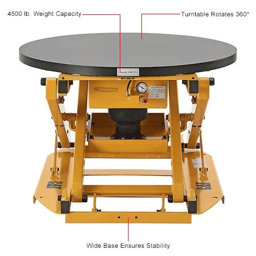 Cat® WB641679 Airbag Pallet Carousel — three-quarter installed view