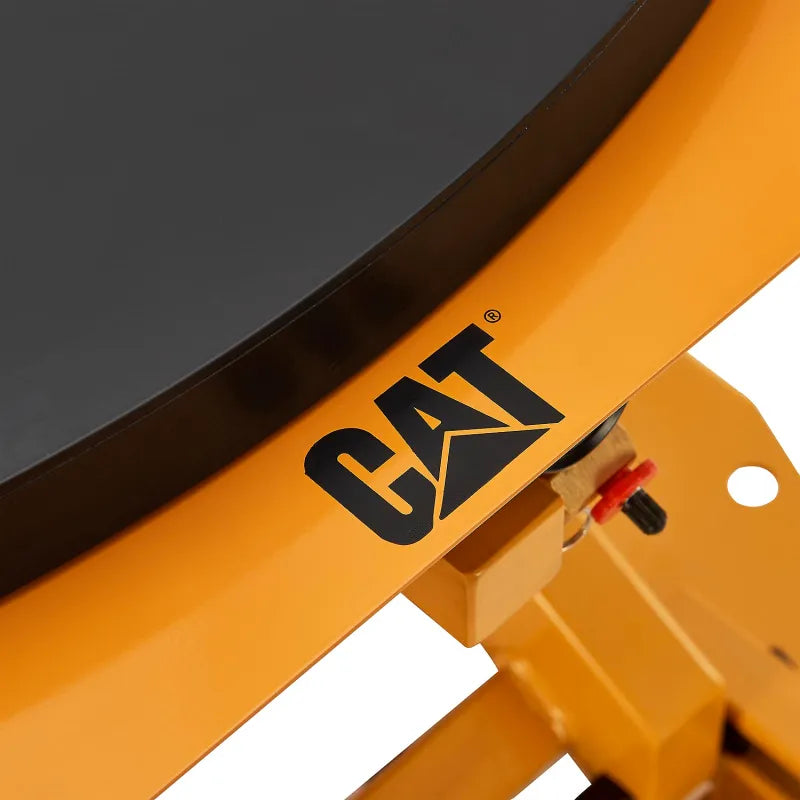 Cat® WB641679 Pallet Carousel — 43" turntable and ball bearing pivot detail