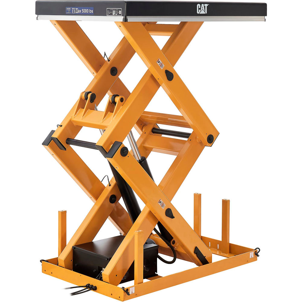 Cat® 641685 Power Double Scissor Lift Table — view 6