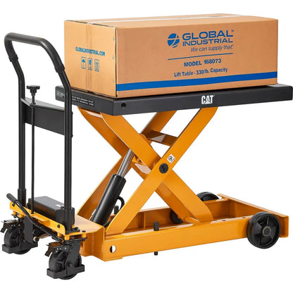 Cat® WB641688 Heavy Duty Scissor Lift Table — hydraulic pump detail