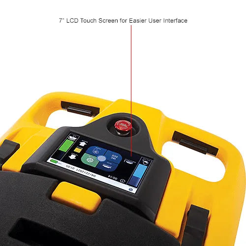 Cat® C20T Floor Scrubber — operator ergonomics and interface view