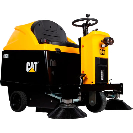 Cat® C49R Auto Ride-On Floor Sweeper, 49" Cleaning Path — primary view