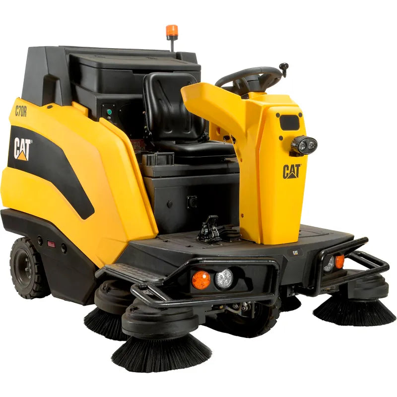Cat® C70R Auto Ride-On Floor Sweeper, 70" Cleaning Path — primary view