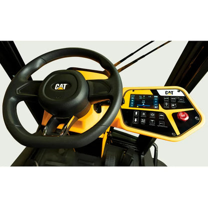 Cat® C70RX Sweeper — 8-battery system and 30A charger