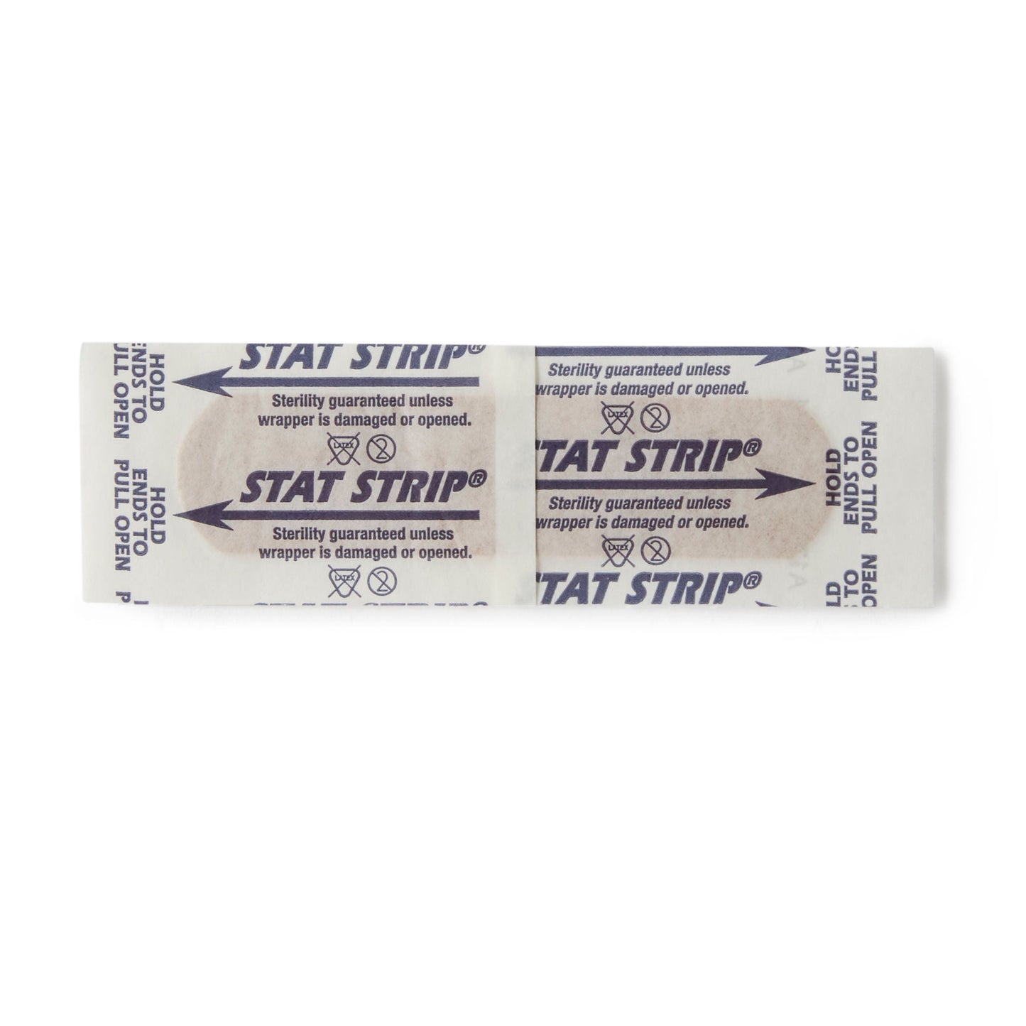 American® White Cross Stat Strip® Adhesive Strip